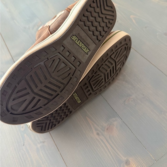 XtraTuf Leather Ankle Deck Boots Size 7.5 - Picture 8 of 11